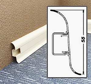 Fugalı Sert Süpürgelik